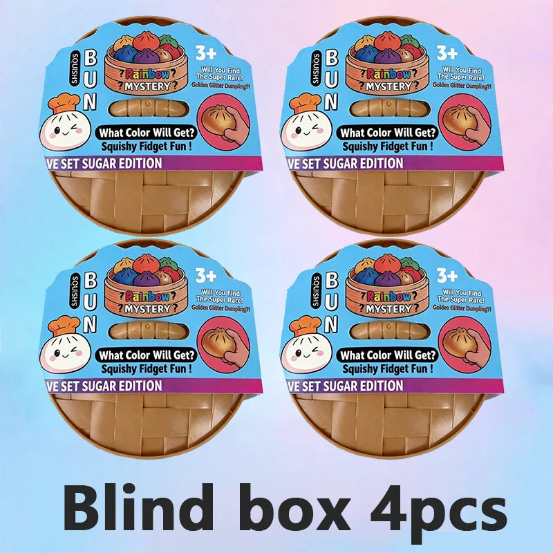 Premium Dumpling Bun Squishies Stress Ball Toy For Stress Relief