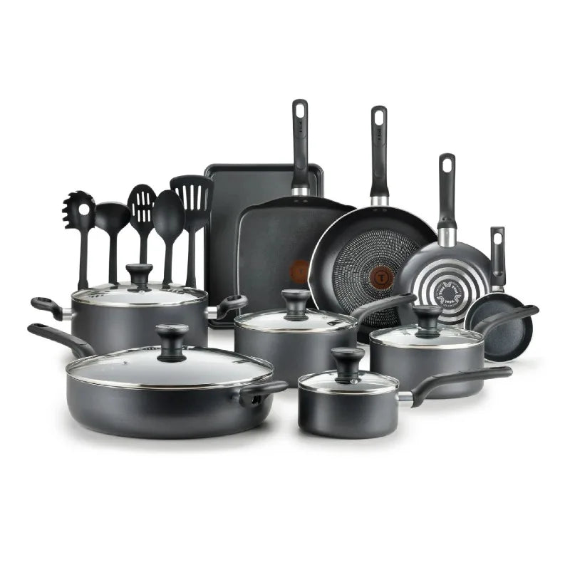 T-fal Easy Care Nonstick Cookware Set Dishwasher Safe
