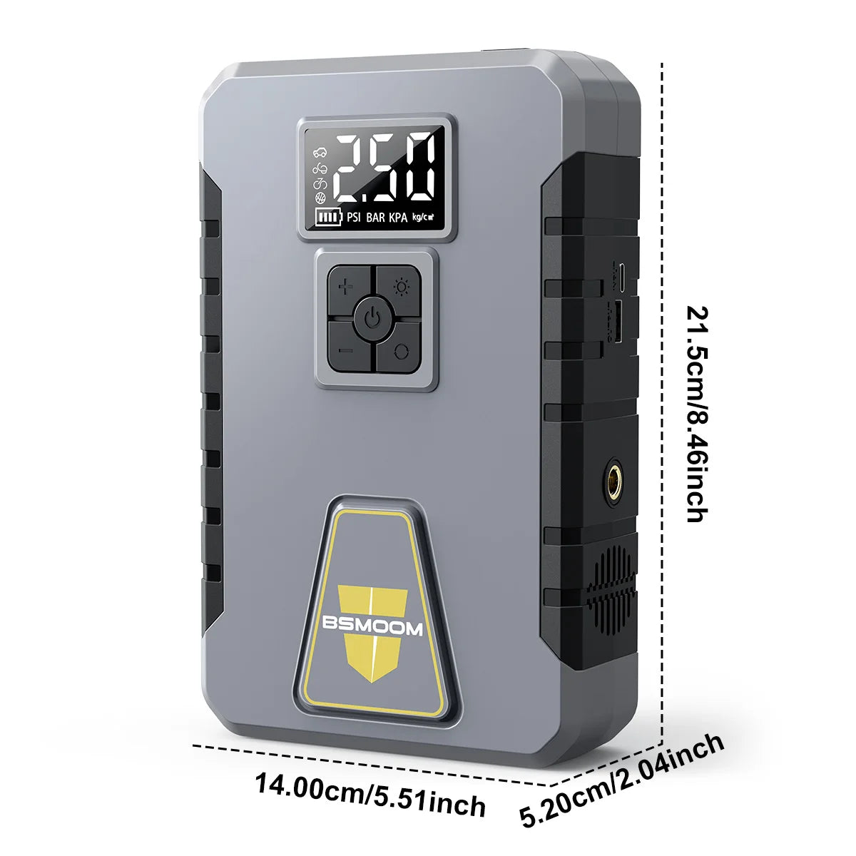 Car Battery Jump Starter Digital Display Portable Car Battery Booster Charger 26800mAh Power Bank Emergency Battery Booster