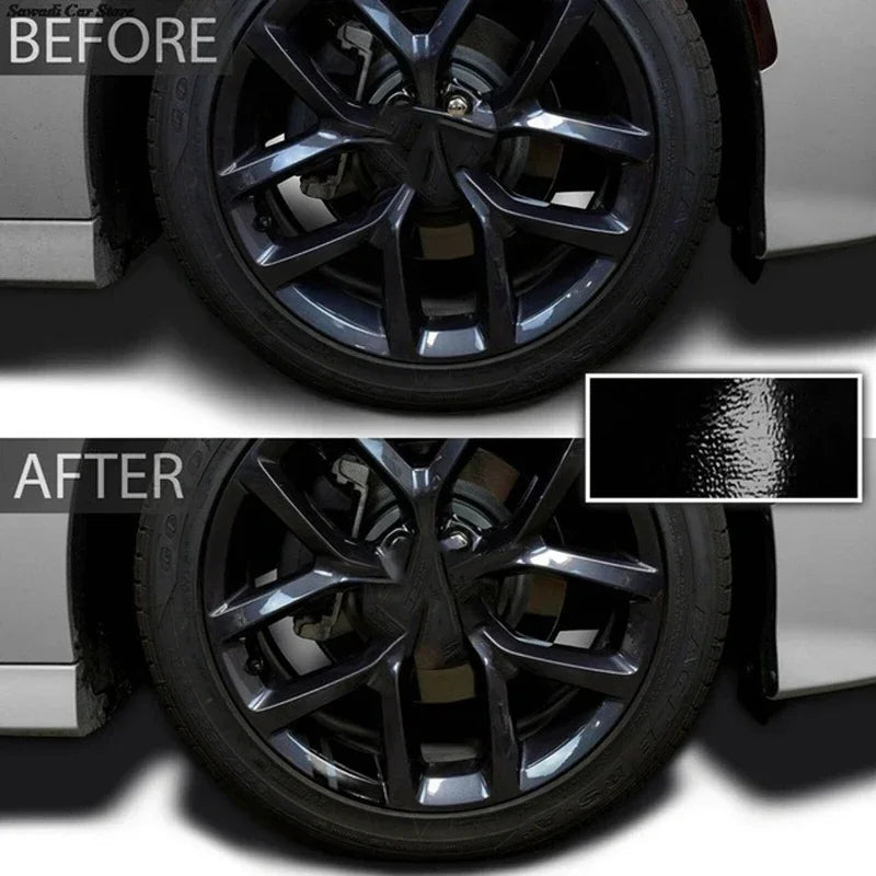 ZHUOHE Reflective Car Wheel Decals 6 Pack For Hub Rims