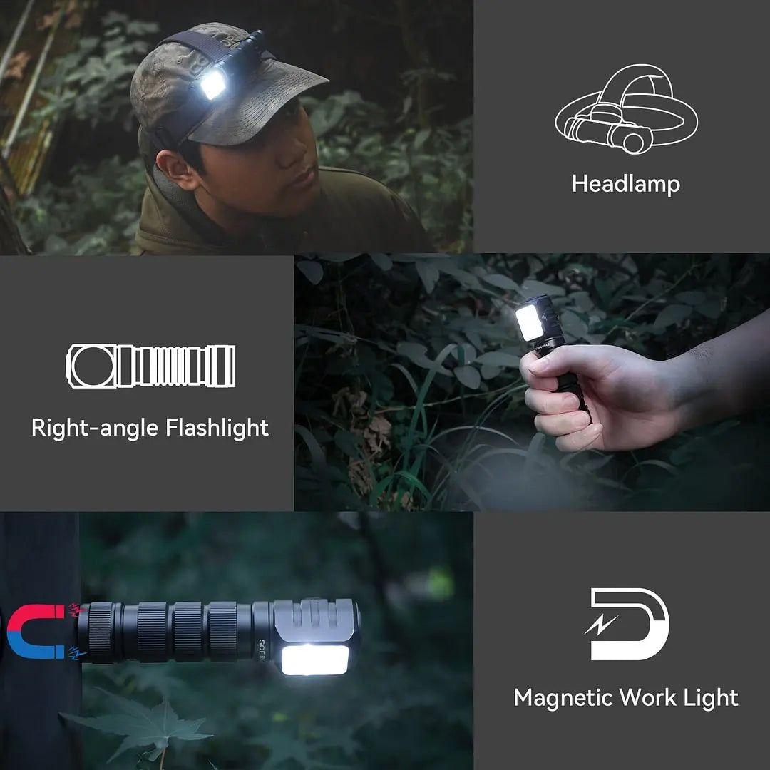 Sofirn HS42 Headlamp 2100lm USB-C Rechargeable Flashlight