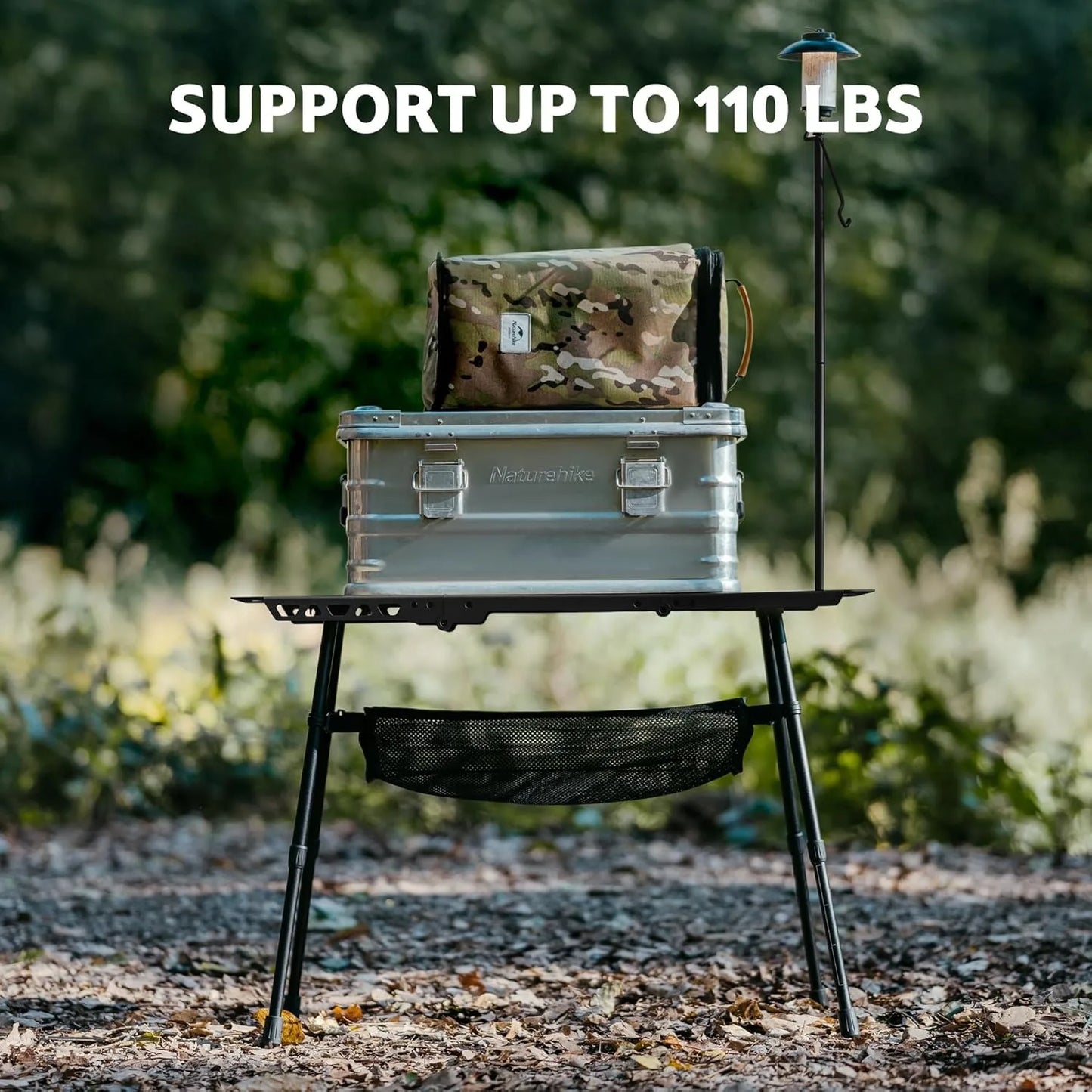 Naturehike H02 IGT Folding Camping Kitchen Table With Height Adjustable