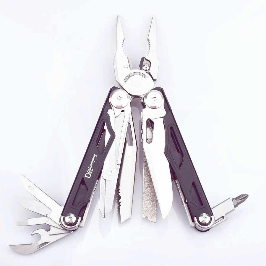 Daicamping DL30 Replaceable Part Hand Multi Tool Multi-tool Sets Cutter Multitools Survival Pliers Multifunctional Folding Knife