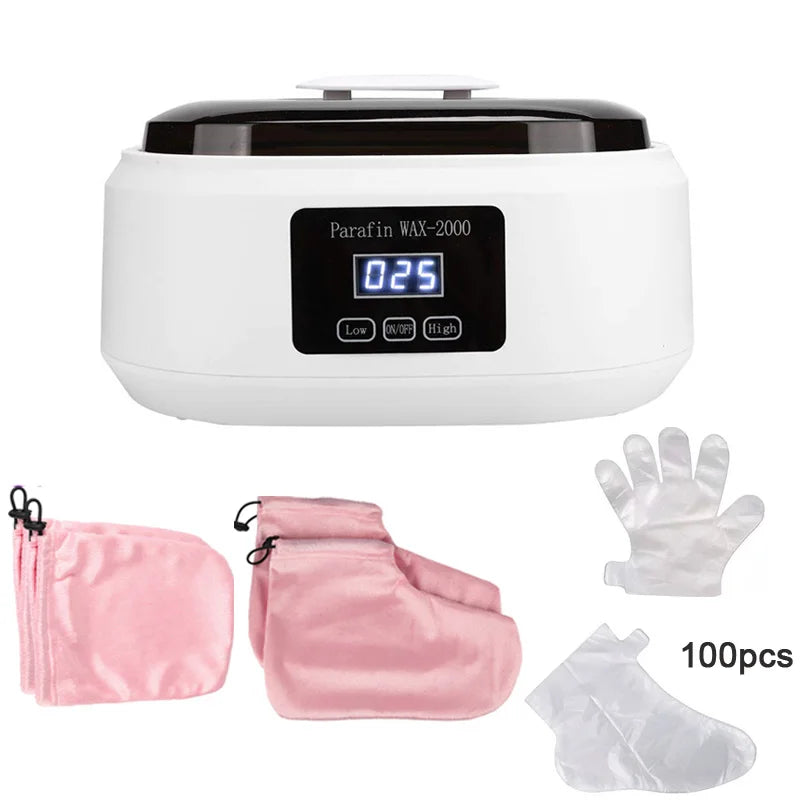 ZONGKUNG Paraffin Wax Warmer Kit For Hands And Feet Spa