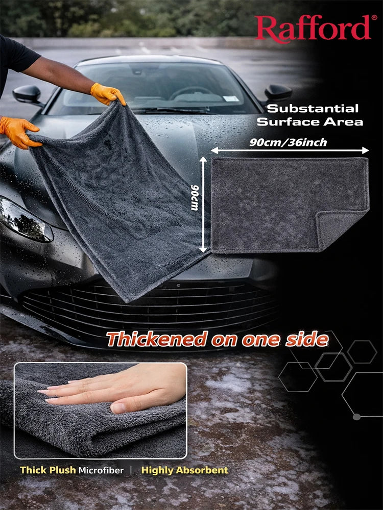 Car Microfiber Towel For Heavy Duty Cleaning And High Absorbency