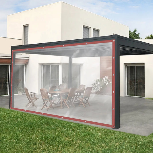 Commercial Grade PVC Awning Canopy Roll Up Patio Enclosure