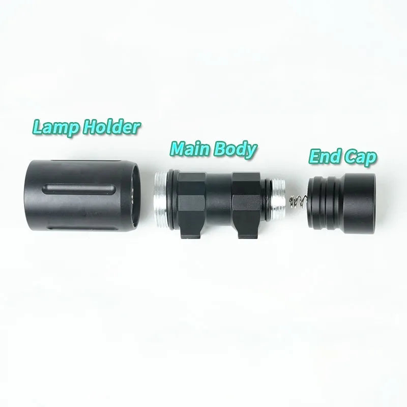 Plhv2 Led Flashlight 1000/1300 Lumens Tactical Scout Light