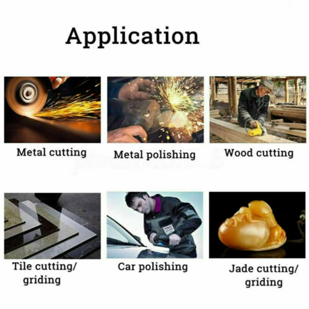 125mm Brushless Angle Grinder Cordless Electric Angle Grinder Power Tool Polishing Cutting Machine for Makita 18V Battery Pin