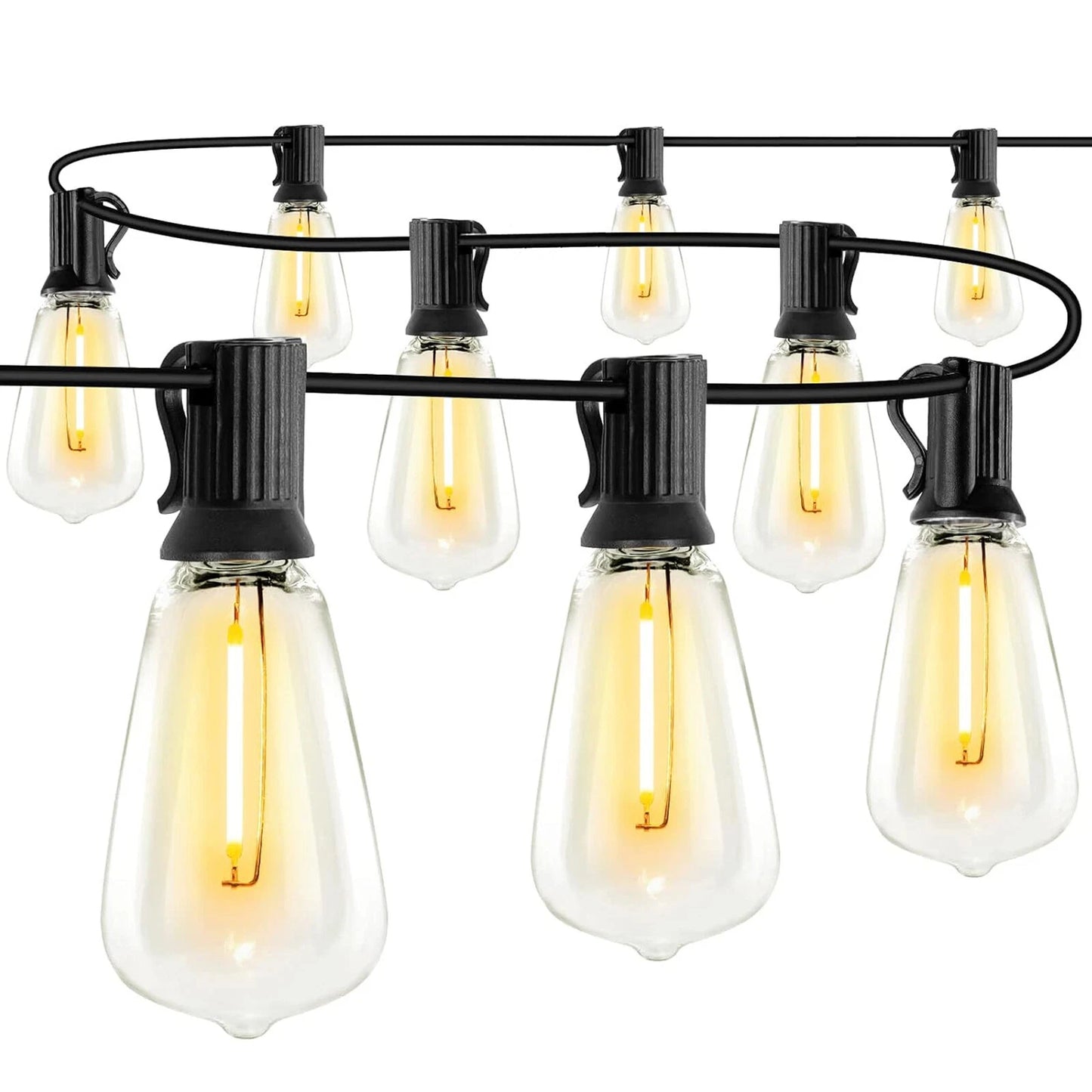 MIMIRGB ST38 Outdoor String Lights Garland Dimmable LED Bulbs