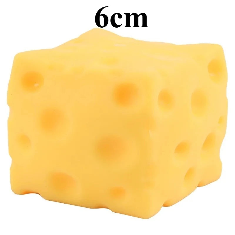 LISM Squishy Square Cheese Toy Slow Rebound Stress Relief Fidget