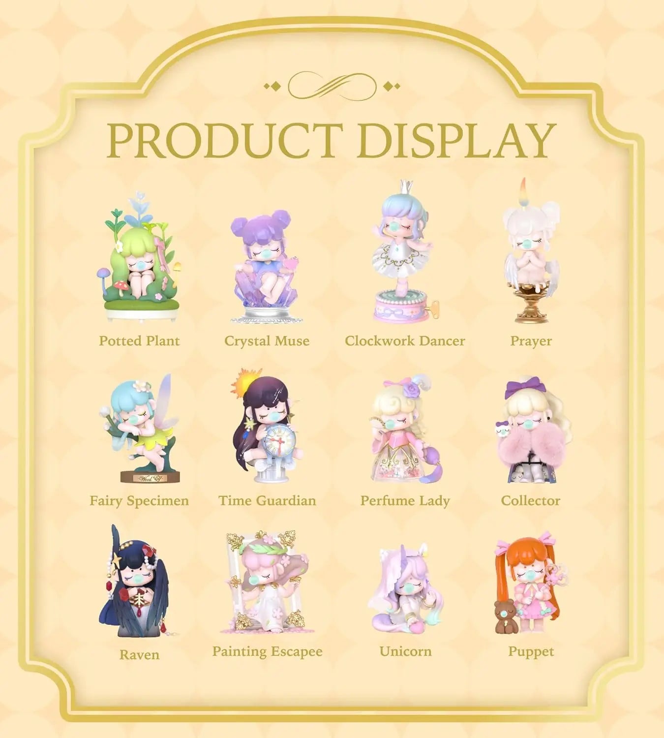 Rolife Nanci Museum of Fantasy Blind Box Action Figures Toy