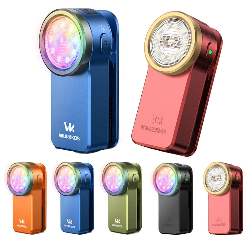 Wurkkos HD03 LED Clip Light USB Rechargeable Flashlight