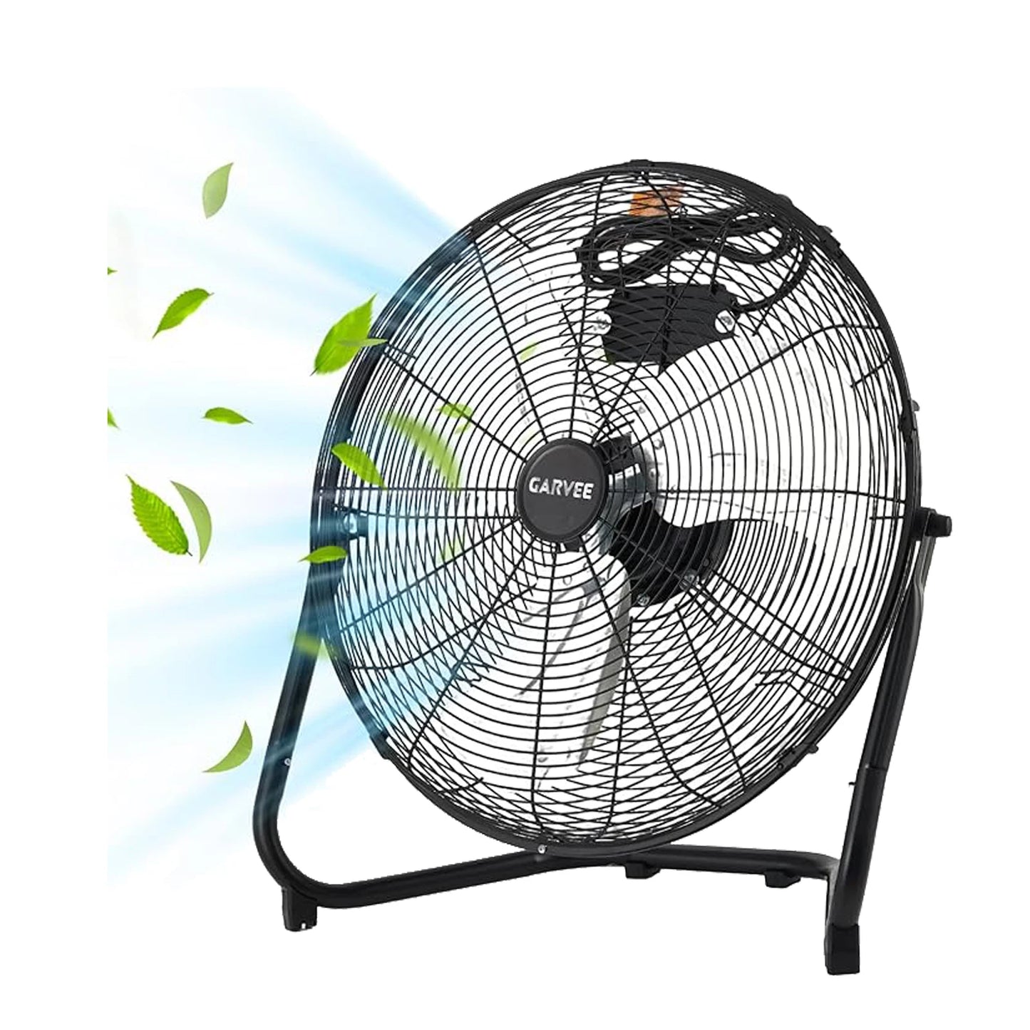 20 Inch Floor Fan, 3 Speeds 4800 CFM High Velocity Heavy Duty Industrial Fan, 360° Adjustable Tilt,Cooling for Industrial Home