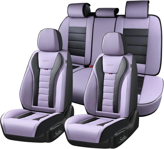 Universal Waterproof Leather Car Seat Covers Full Set