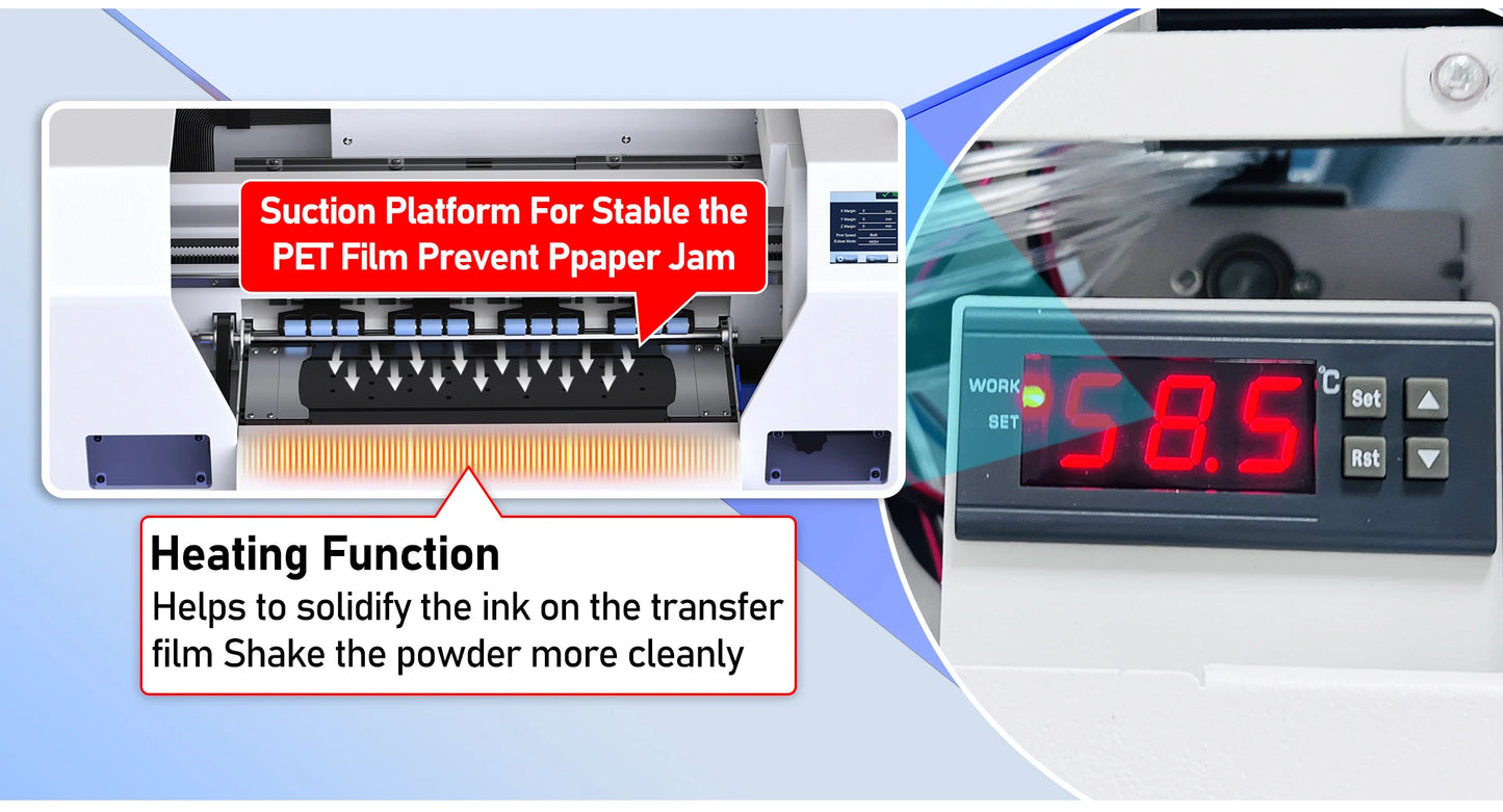 OYfame US EU Stock A3 A4 DTF Printer impresora UV dtf A3 For Epson XP600 DTF tshirt Printing Machine A3 For L805 UV DTF Printer
