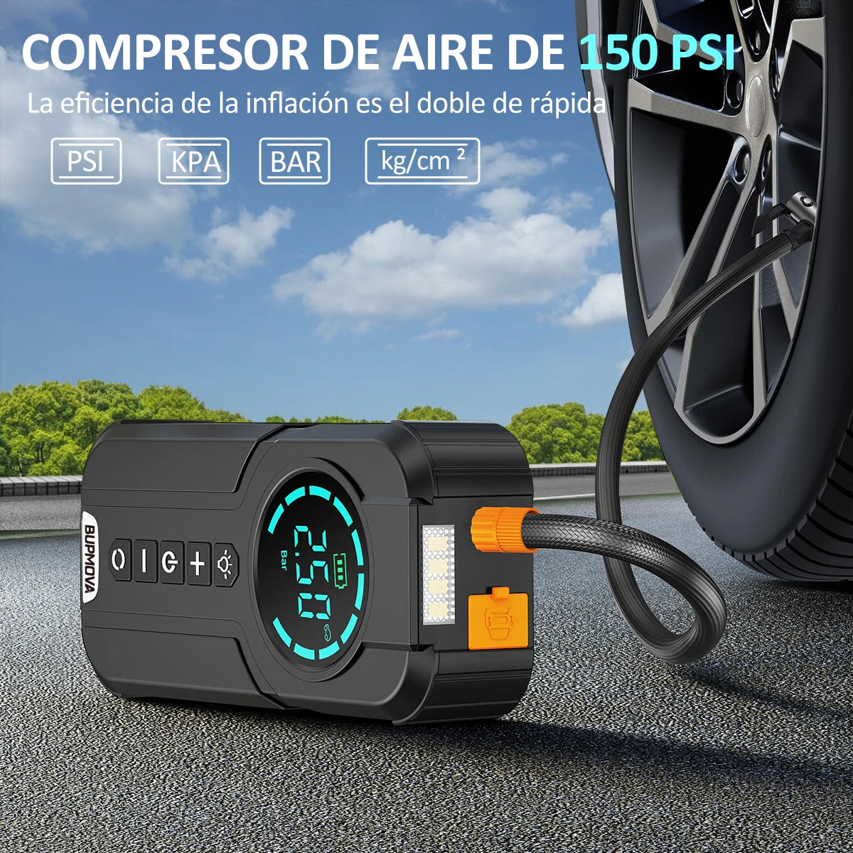 Car Battery Jump Starter Digital Display Portable Car Battery Booster Charger 26800mAh Power Bank Emergency Battery Booster