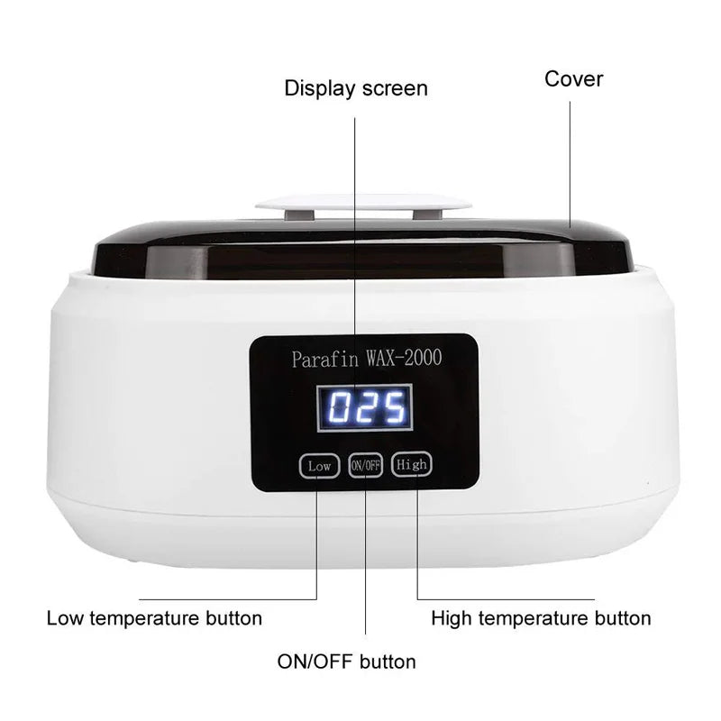 ZONGKUNG Paraffin Wax Warmer Kit For Hands And Feet Spa