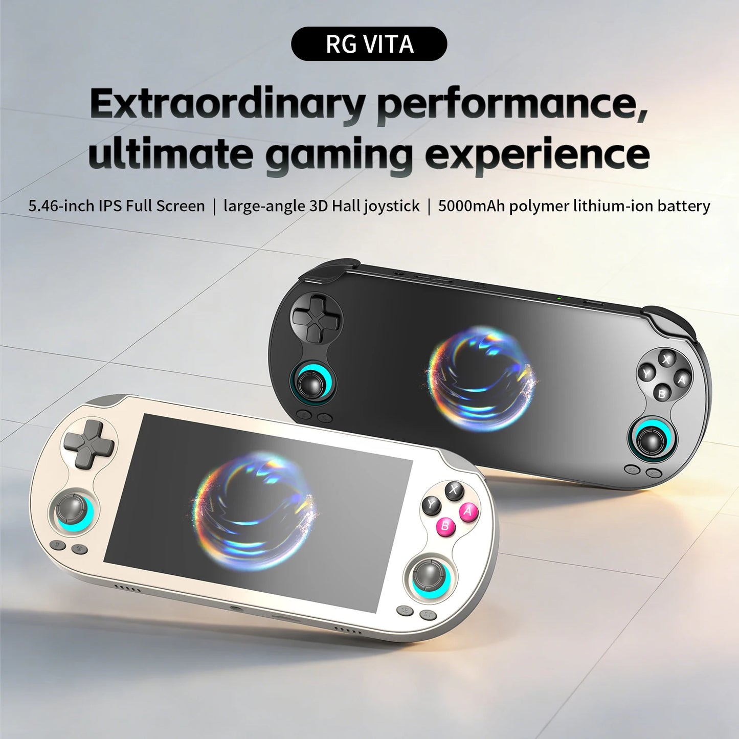 ANBERNIC RG VITA/RG VITA Pro Handheld Game Console Android Retro Game Player 5000mAh Supports RixelHK Wifi Online Multi-player
