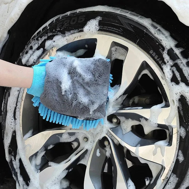 Car Wash Glove AntiScratch Cleaning Mitt For Auto Detailing