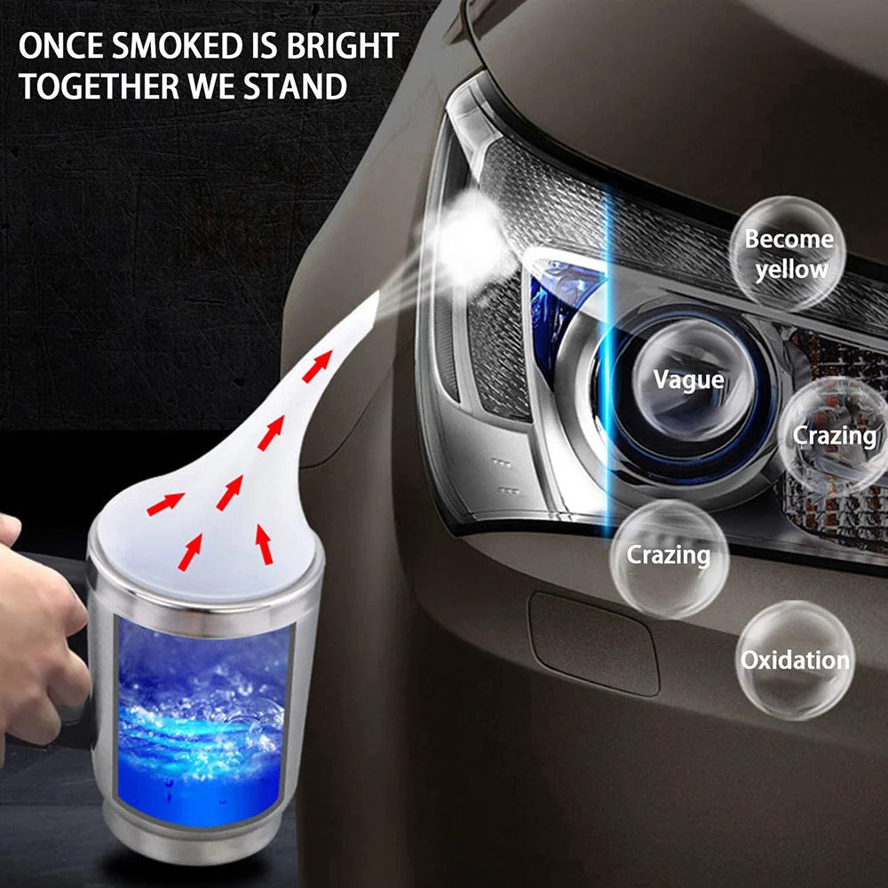 JOIGVFN Car Headlight Restoration Kit Liquid Polymer Repair