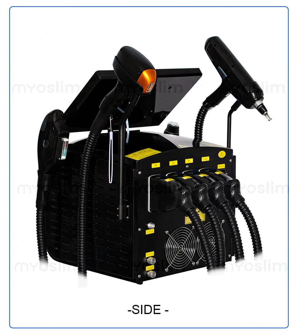 4 in 1 4000w Soprano Titanium Ice Platinum Diode 755 808 1064nm 4 Wavelength ND:YAG Laser Painless Hair Removal Machine