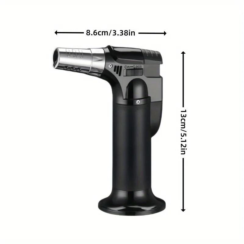 TopFlames Butane Torch Lighter Mini Kitchen Jet With Safety Lock