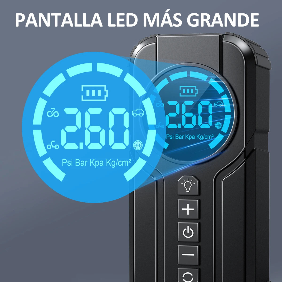 Car Battery Jump Starter Digital Display Portable Car Battery Booster Charger 26800mAh Power Bank Emergency Battery Booster