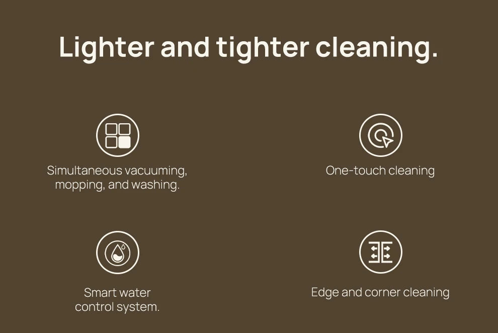JONR ED12 Wet Dry Smart Vacuum Washing Cleaner Wireless Washing Floor Cleaner/Mop Water