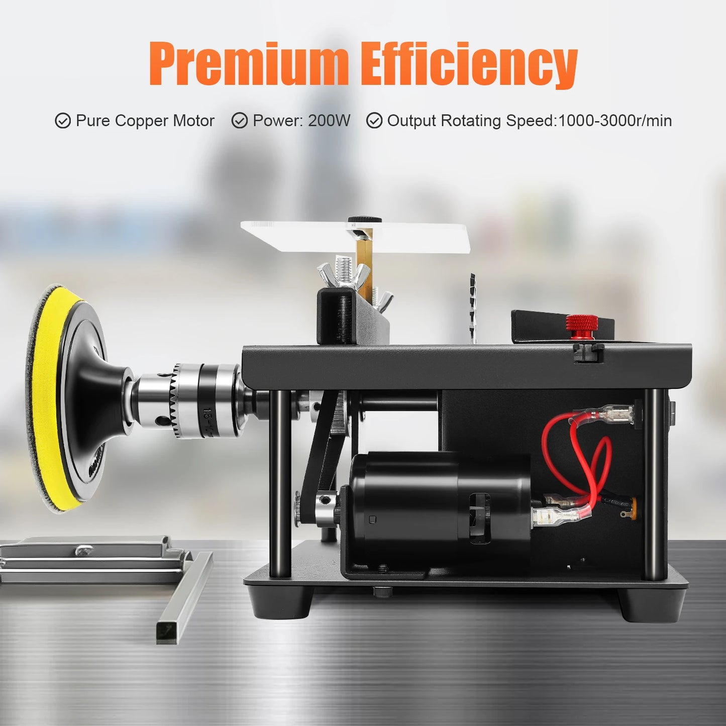 TOOL1SHOoo 200W Cutting Tool Mini Table Saw MultiFunctional Bench