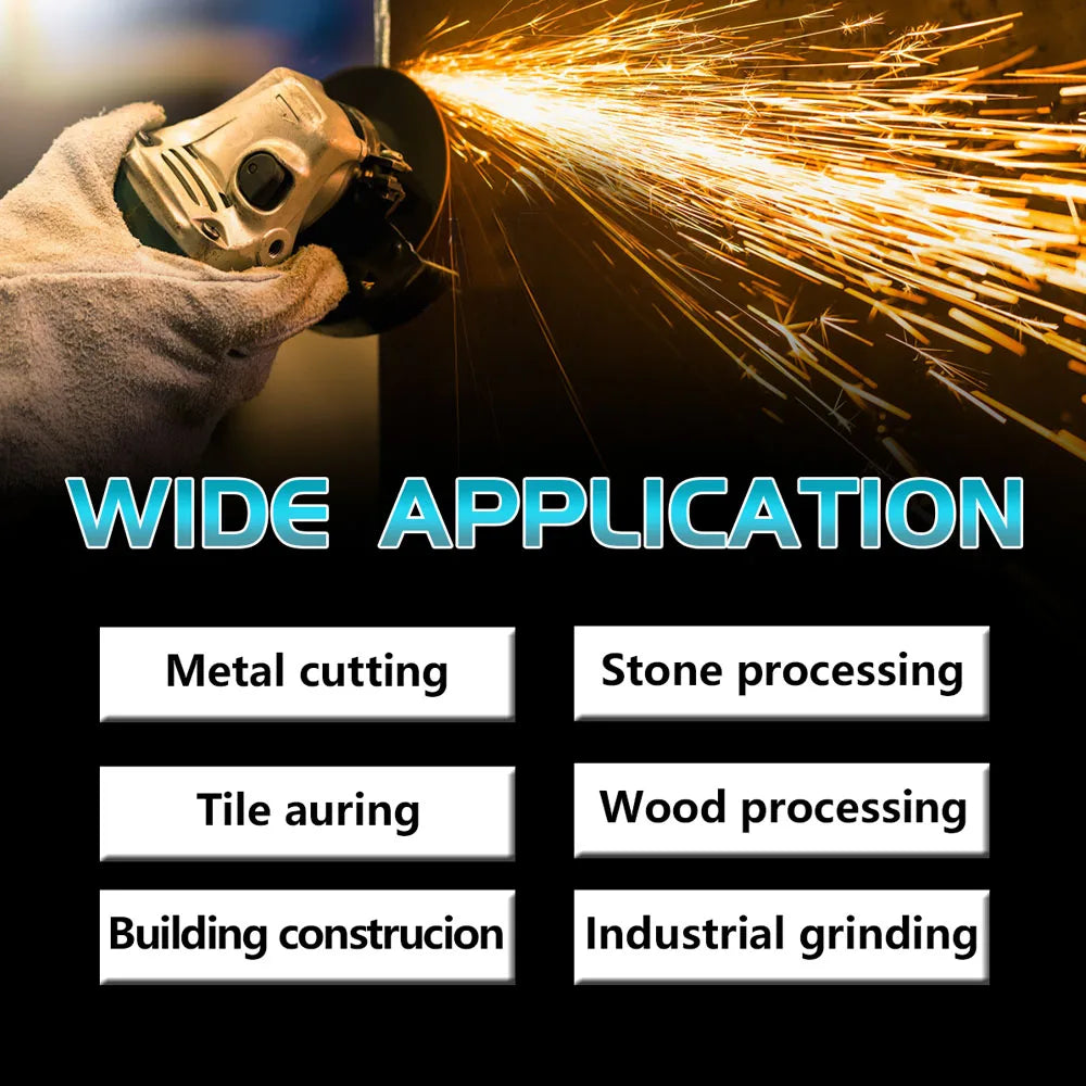 125mm Brushless Angle Grinder Cordless Electric Angle Grinder Power Tool Polishing Cutting Machine for Makita 18V Battery Pin