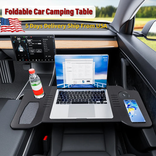 Ergonomic Laptop Tray Desk Surface For Model 3 Y S
