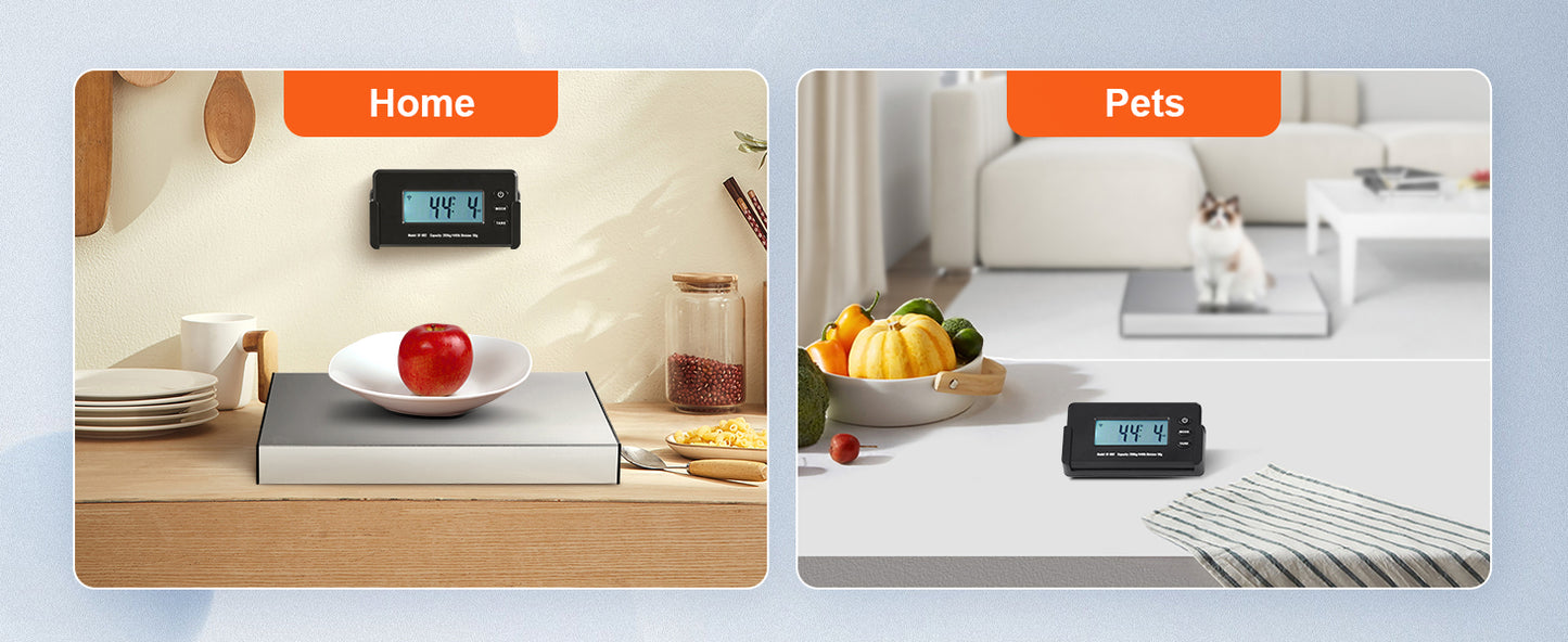 SucceBuy Split Type Digital Shipping Scale Postal Mailing Weighing Scale with HD LCD Screen Timer for Luggage Home Post Office